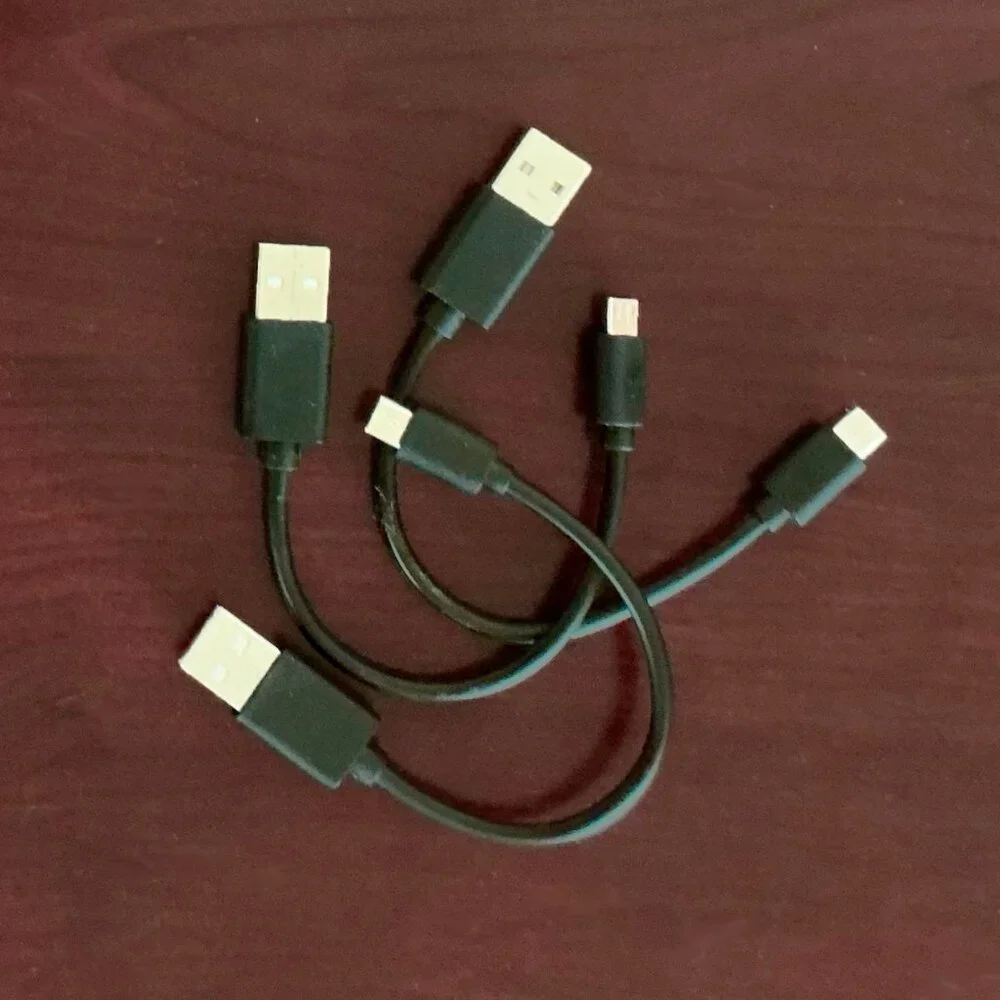 EUC SET OF 3 Universal USB-B to USB-A 6